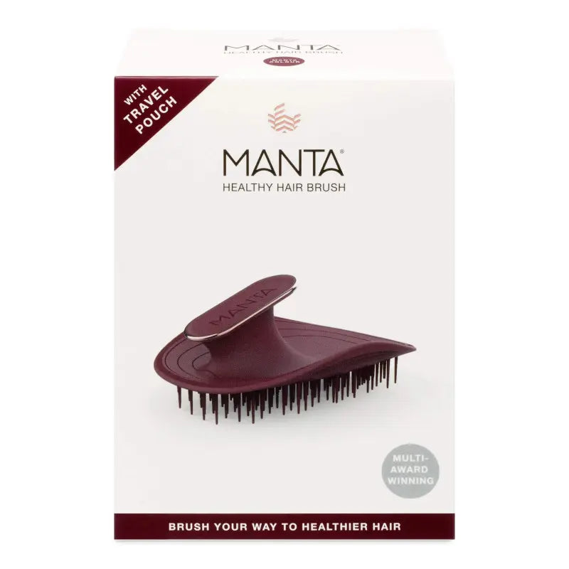 MANTA BRUSH BURGUNDY/ROSE GOLD