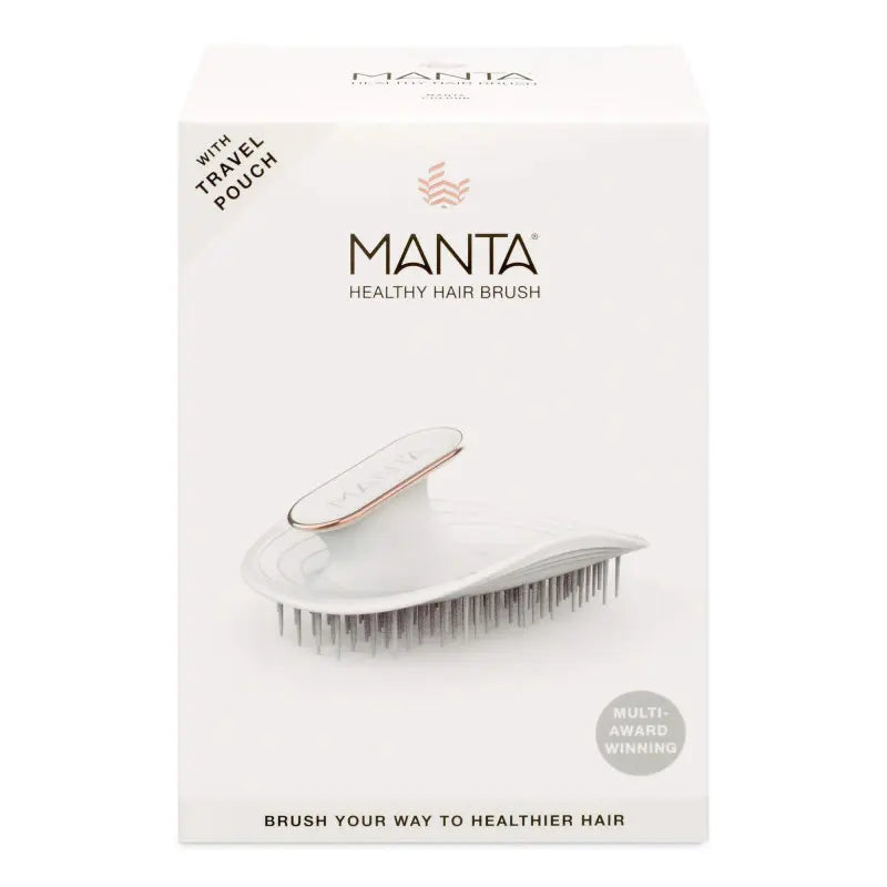 MANTA BRUSH WHITE/ROSE GOLD